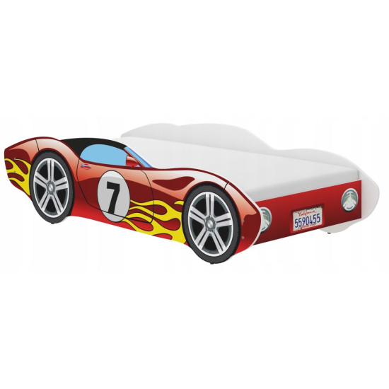 Lova Auto CORVETTA + čiužinys 140x70 Chameleonas Lova Auto CORVETTA + čiužinys 140x70 Chameleonas