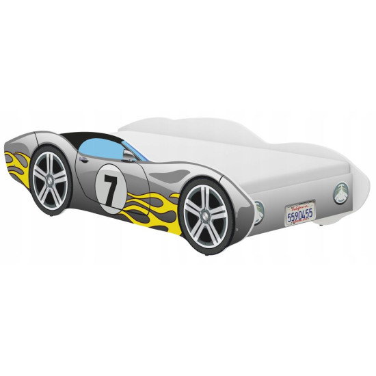 Lova Auto CORVETTA + čiužinys 140x70 Chameleonas Lova Auto CORVETTA + čiužinys 140x70 Chameleonas