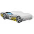 Lova Auto CORVETTA  + čiužinys 140x70 Pilka