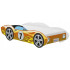 Lova Auto CORVETTA  + čiužinys 140x70 Geltona