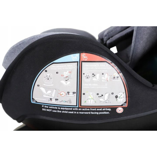 Automobilinė kėdutė SUMMER BABY FARO 0-36kg  ROŽINĖ